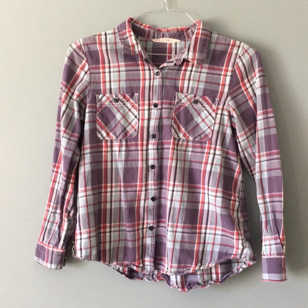 Blue and Purple Flannel